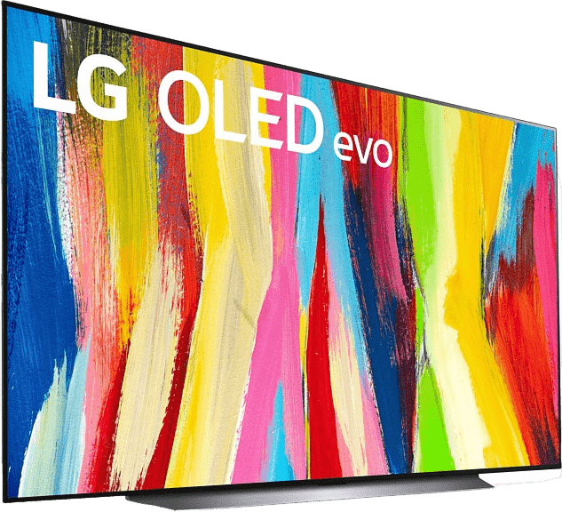 Schwarz LG TV 48" OLED48C27LA UHD 4K.2