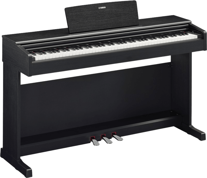 Black Yamaha YDP-145 88-Key Digital Piano.2