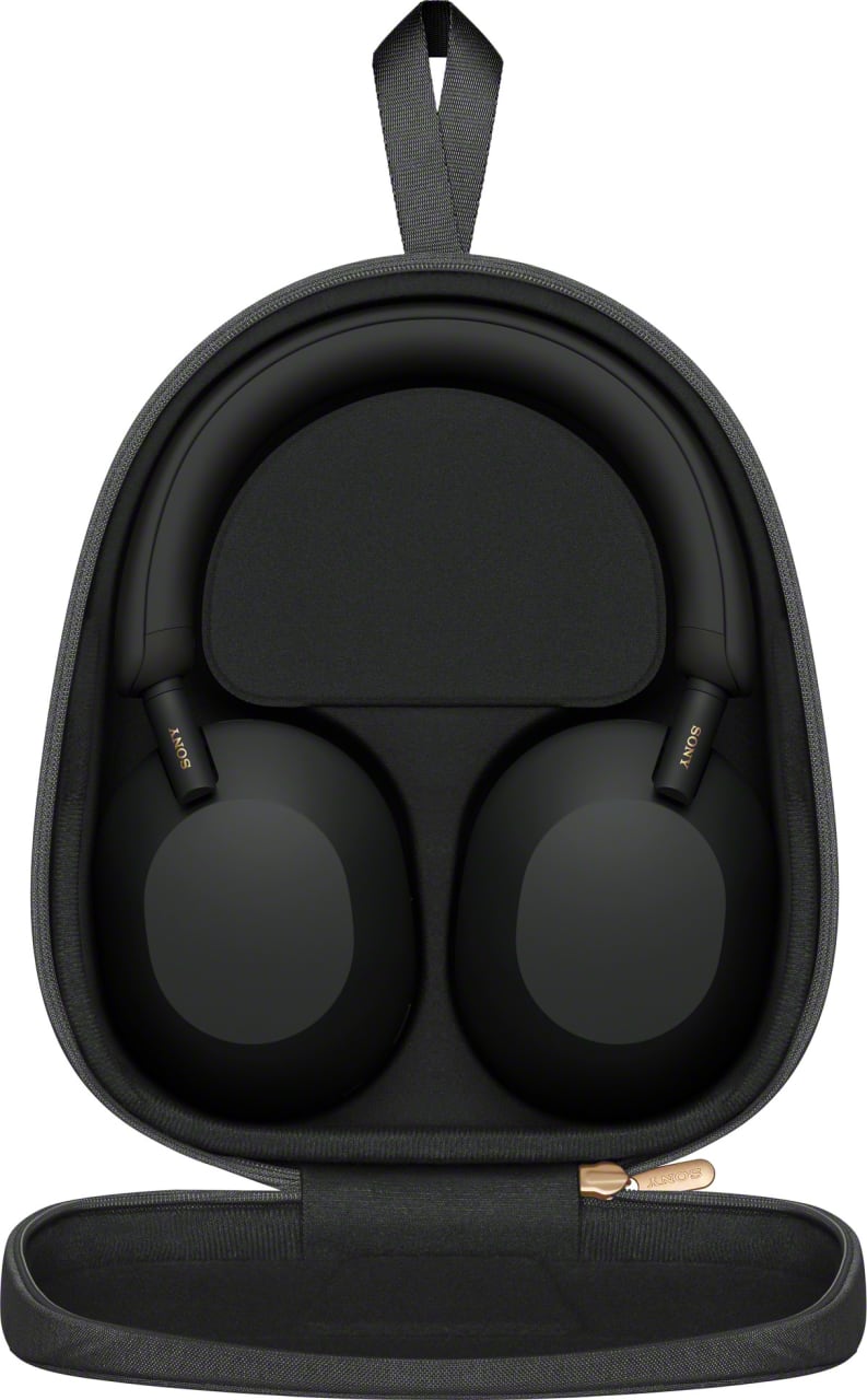 Zwart Sony WH-1000XM5 Draadloze hoofdtelefoon met ruisonderdrukking .5