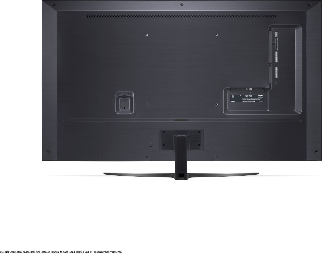 Schwarz LG TV 55" 55NANO819QA NanoCell UHD 4K.2