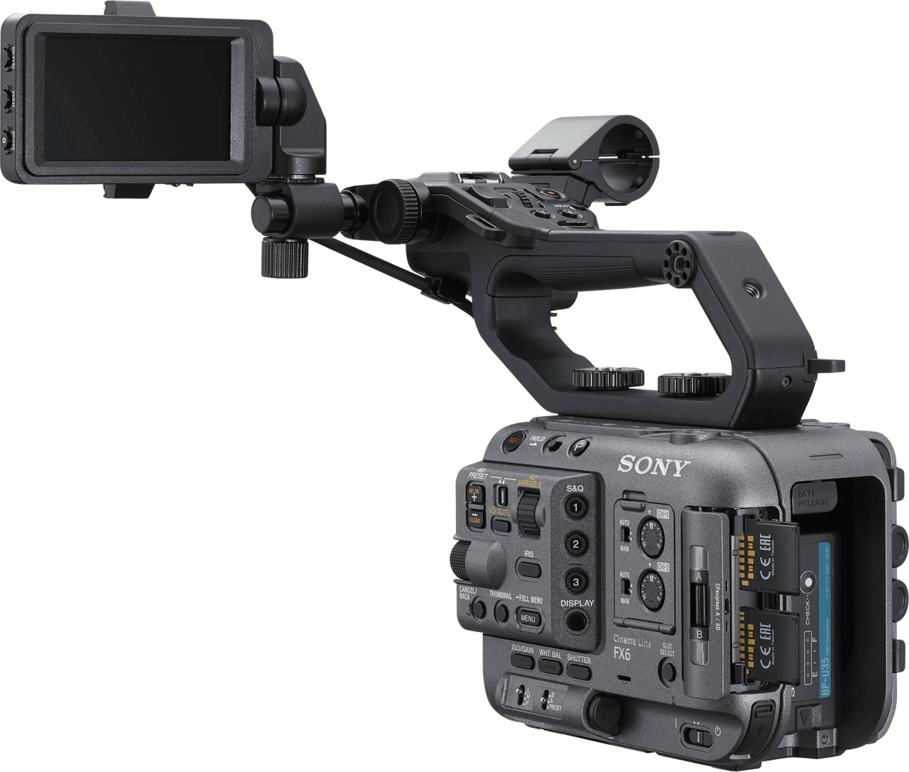 Grau Sony Alpha FX6 Cinema Camera - FE mount.4