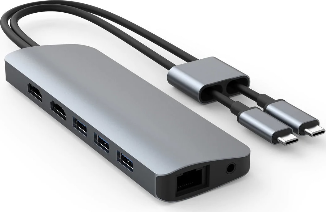 Grau Targus Hyper VIPER 10-in-2 USB-C Hub.3