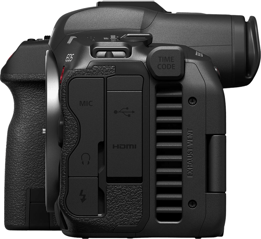 Schwarz Canon EOS R5C Cinema Kamera.8