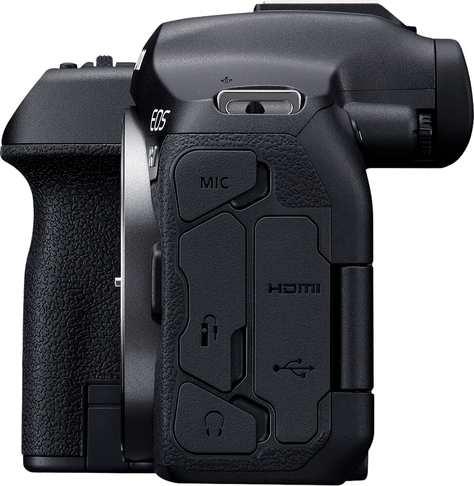 Schwarz Canon EOS R7 + RF-S 18-150mm f/3,5-6,3 IS STM + EF-EOS R Bajonett-Adapter.3