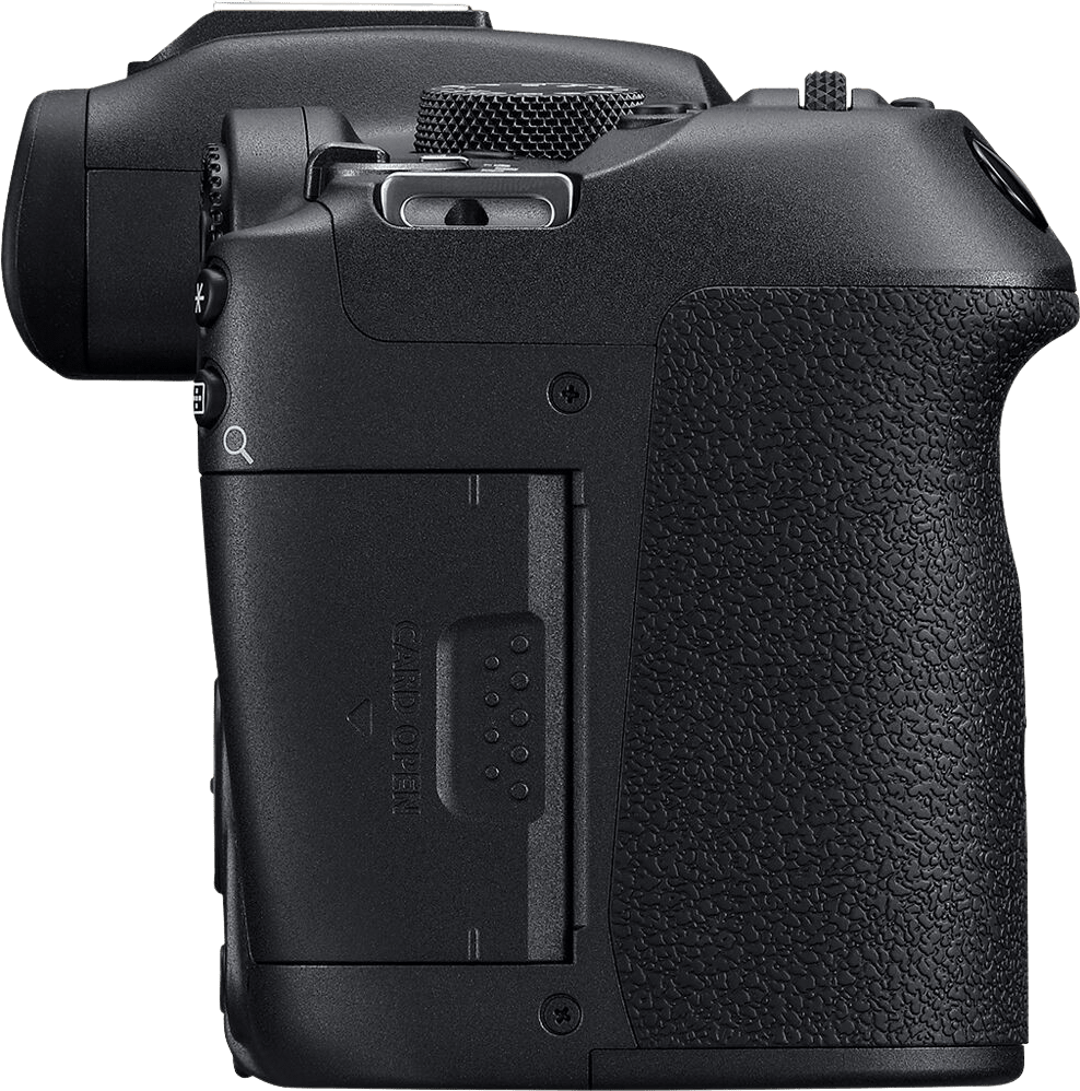 Schwarz Canon EOS R7 Spiegellose Kamera + EF-EOS R Bajonett-Adapter.2
