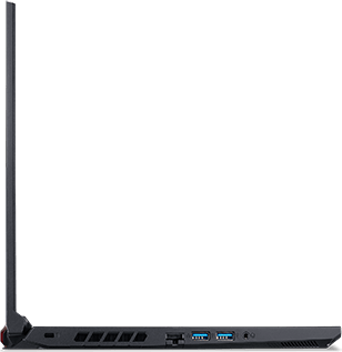 Schwarz Acer Nitro 5 AN51 Gaming Notebook - Intel® Core™ i7-11370H - 16GB - 512GB SSD - NVIDIA® GeForce® GTX™ 1650.6