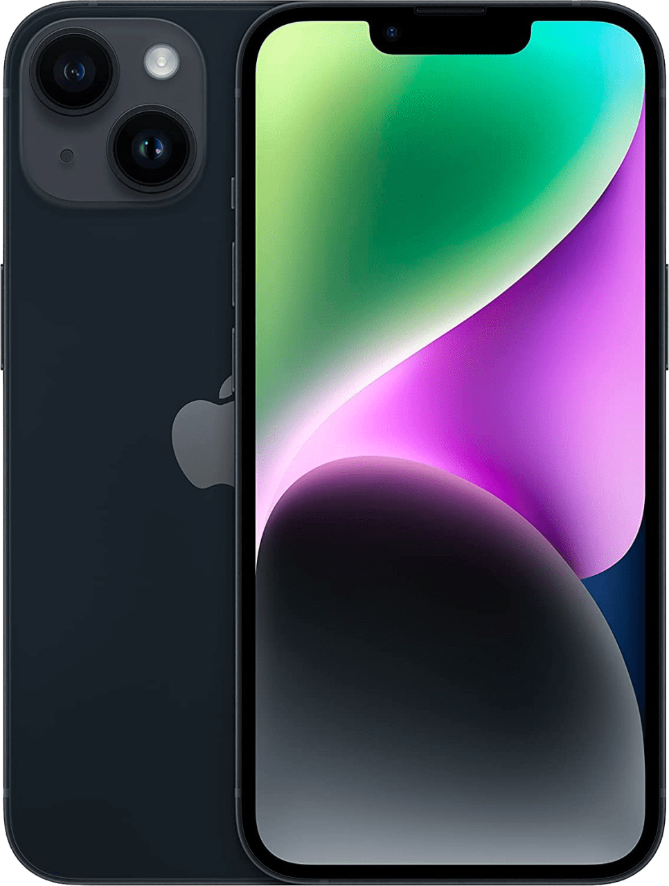 Schwarz Apple iPhone 14 - 128GB - Dual SIM.1