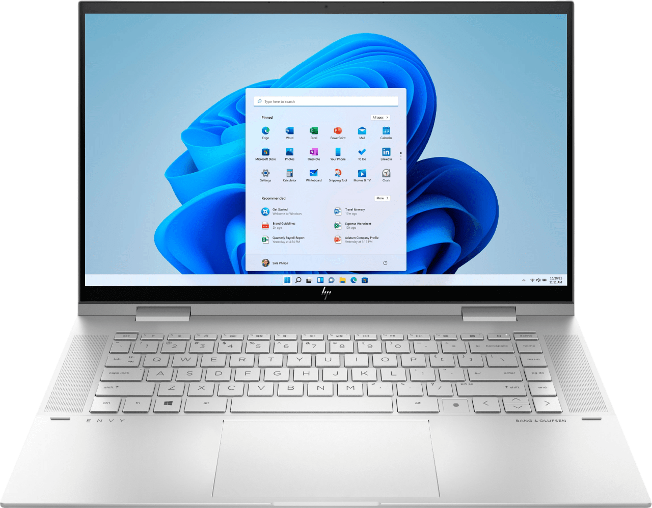 Natürliches Silber HP Envy 1 Notebook - Intel® Core™ i5-1240P - 16GB - 512GB SSD.1