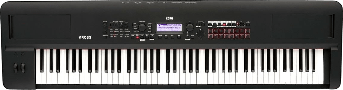 Schwarz Korg Kross 2-88MB Synthesizer.1