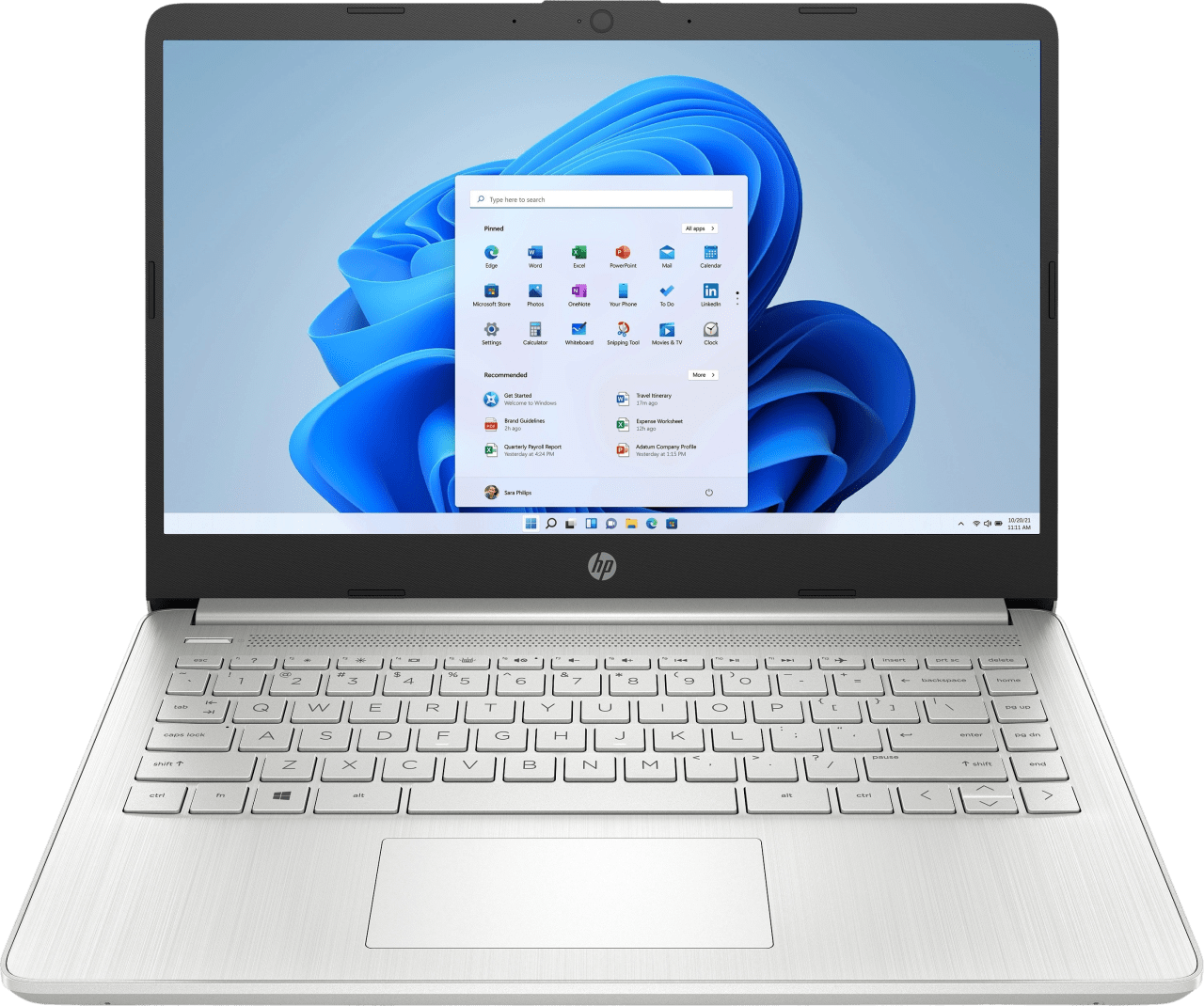 Silber HP 14 Notebook - Intel® Core™ i5-1235U - 8GB - 512GB SSD.1