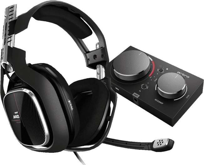 ASTRO A40 TR Gaming Headset - PS5/PS4 & Windows - Zwart/Rood