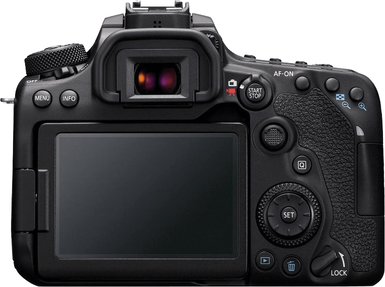 Canon EOS 90D Systemkamera, mit Objektiv EF-S 18-55mm f/3.5-5.6 IS STM