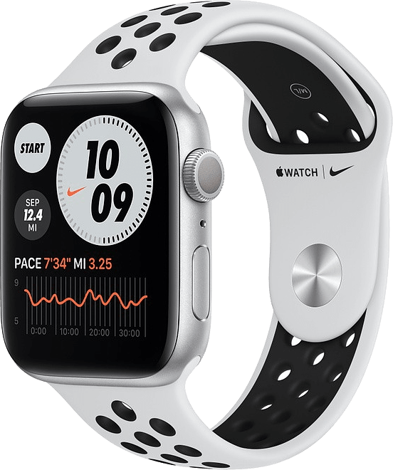 Apple Watch Nike Series 6 GPS M00T3FD/A - 40mm - Zilver