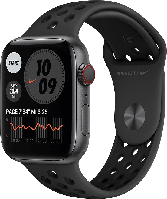 Apple Watch Nike Series 6 GPS + Cellular , 44mm Aluminium case, Sport band