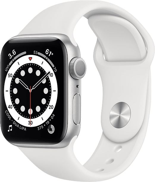 Apple Watch Series 6 GPS M00D3FD/A - Aluminium, 44 mm - Zilver