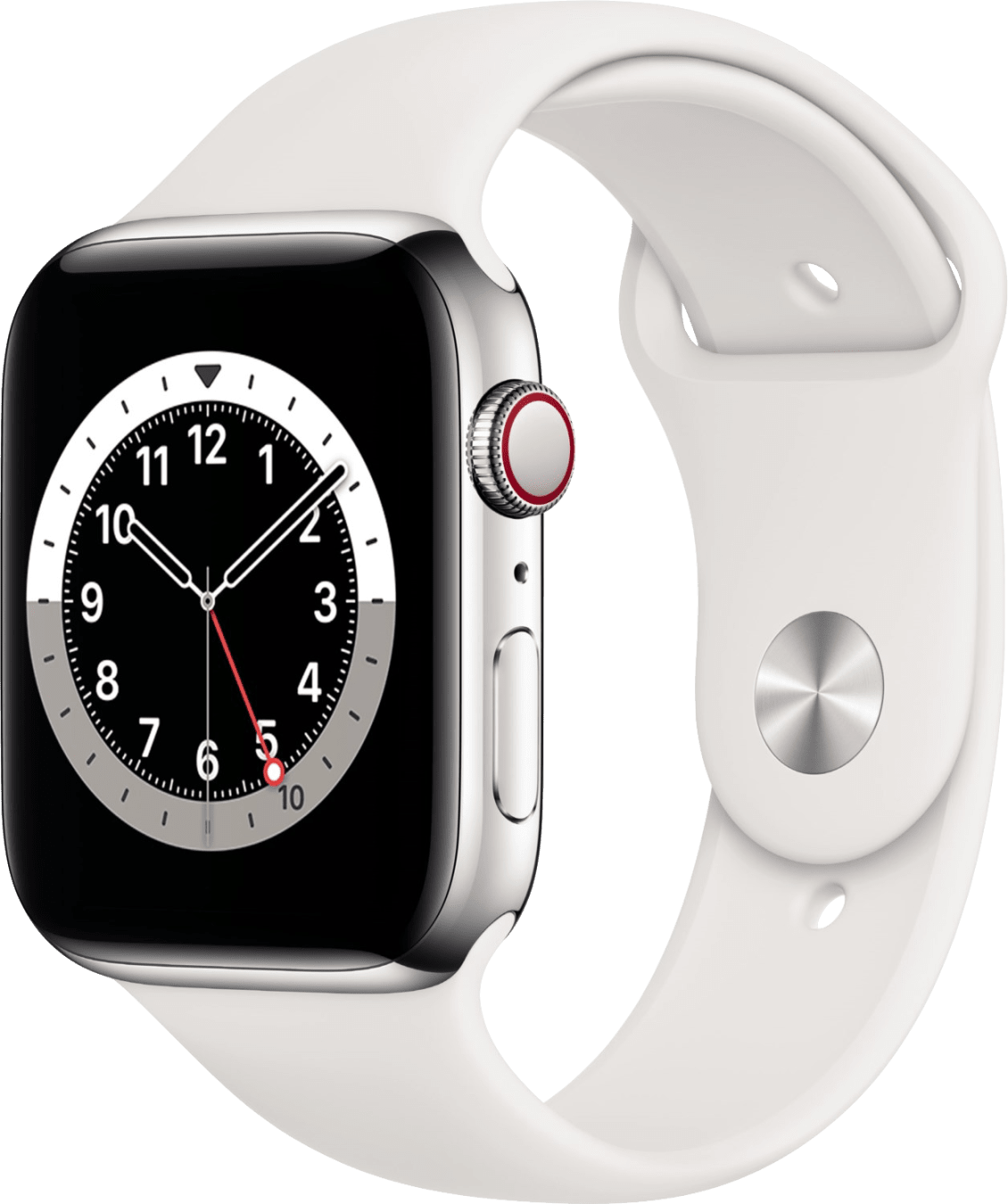 Apple Watch Series 6 GPS + Cellular , 40mm Stainless steel case, Sport band