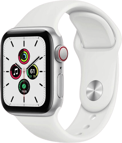 Apple Watch SE GPS + Cellular, 40mm Aluminium case, Sport band