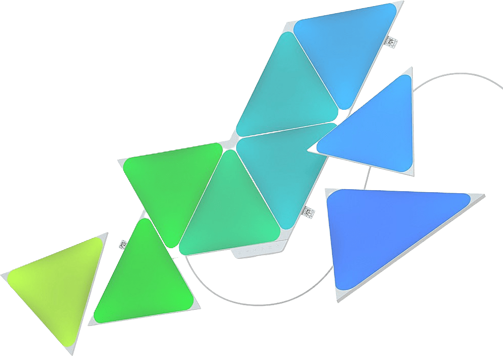 Nanoleaf Shapes Triangles Slimme verlichting  - Starter kit - 9 stuks