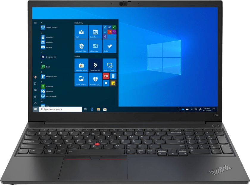 Lenovo ThinkPad E15 G2 Laptop - Intel® Core™ i7-1165G7 - 16GB - 512GB SSD - Intel® Iris® Xe Graphics