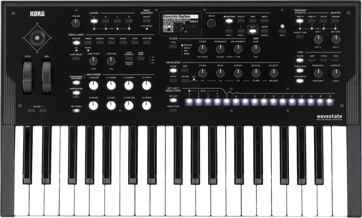 Korg Wavestate wave-sequencing synthesizer