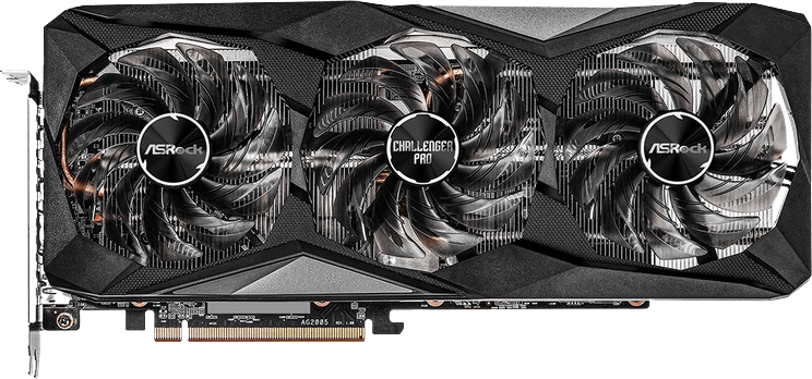 Asrock Radeon RX 6700 XT Challenger Pro 12GB OC - 12 GB GDDR6 - PCIe 4.0 x16 - 1x HDMI 2.1, 3x DisplayPort 1.4
