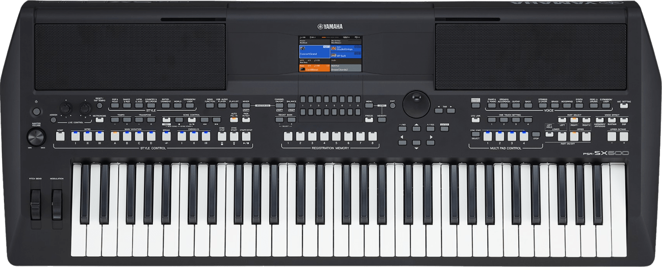 Yamaha PSR-SX600 61-sleutel digitaal werkstation piano