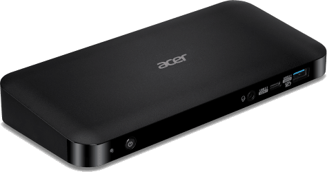 Acer USB Type-C Dock III. Connectiviteitstechnologie: Bedraad, Hostinterface: USB 3.2 Gen 1 (3.1 Gen 1) Type-C. Ethernet LAN, data-overdrachtsnelheden: 10,100,1000 Mbit/s. Kleur va