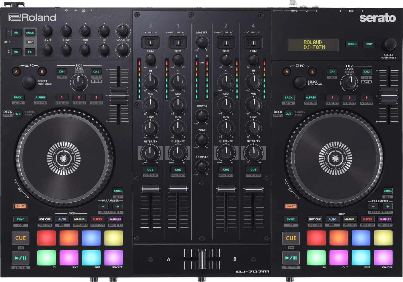 Roland DJ-707M DJ-controller