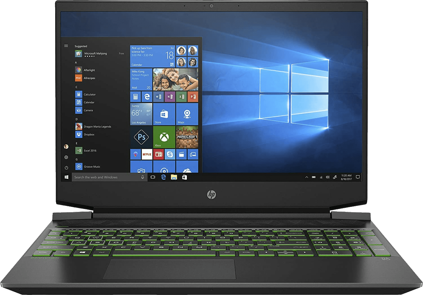 HP Pavilion 15-ec2265ng Gaming Notebook - Gaming Laptop - AMD Ryzen™ 5 5600H - 16GB - 512GB SSD - NVIDIA® GeForce® RTX 3050