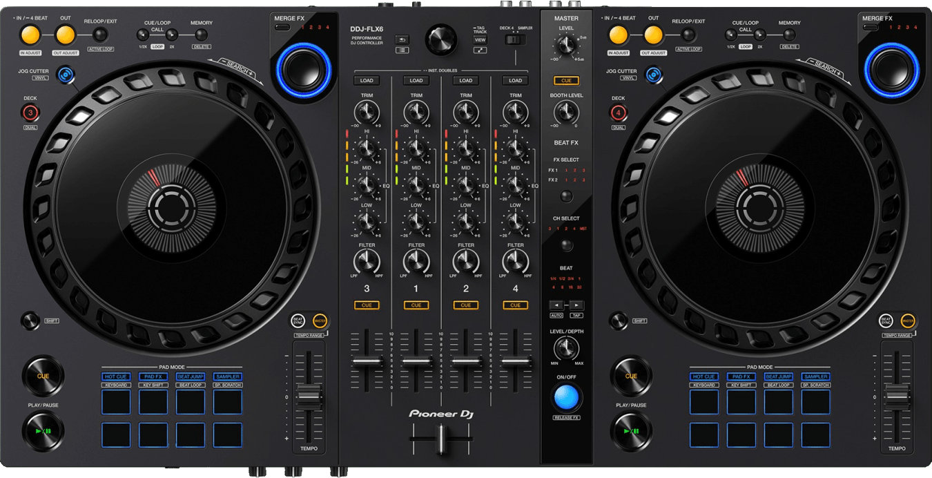 Pioneer DJ DDJ-FLX6 - DJ Controller - Zwart