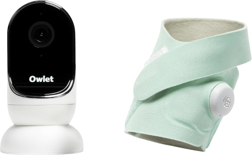 Owlet - Monitor Duo Smart Sock en camera