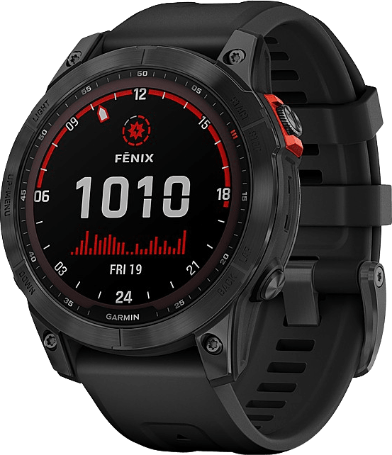 Garmin fenix 7S Solar Multisport Smartwatch - Geavanceerde GPS Watch - Multisport - 10ATM Waterdicht - Zwart