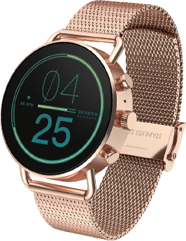 Skagen Falster Gen 6 SKT5301 Smartwatch Dames 41 mm - Roségoudkleurig