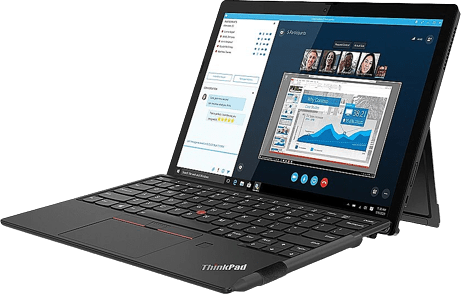 Lenovo Tablet, ThinkPadX12 Detachable with Keyboard and Pen - WiFi - Windows - 256GB