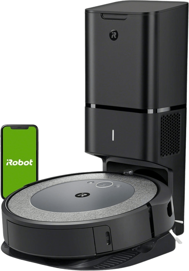 iRobot Roomba i5+ robotstofzuiger Stofzak Zwart, Grijs