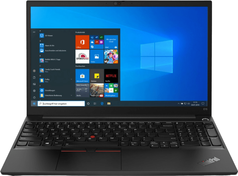 Lenovo ThinkPad E15 Gen2 Laptop - Intel® Core™ i7-1165G7 - 16GB - 512GB SSD  - Intel® Iris® Xe Graphics