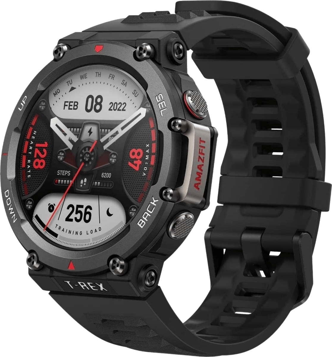 Amazfit Smartwatch T-Rex 2 - Ember Black