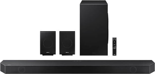 Samsung Soundbar HW-Q995B 11.1.4-kanaal (met 22 geïntegreerde luidsprekers) - dolby atmos- en dts:x-steun - uitgangsvermogen (rms): 656 w