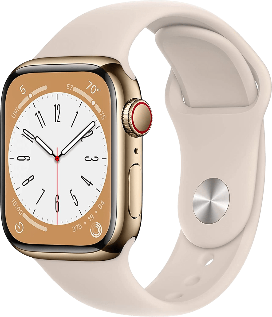 Apple Watch S8 STS 41mm Gold (Sportband Polarstar) LTE iOS