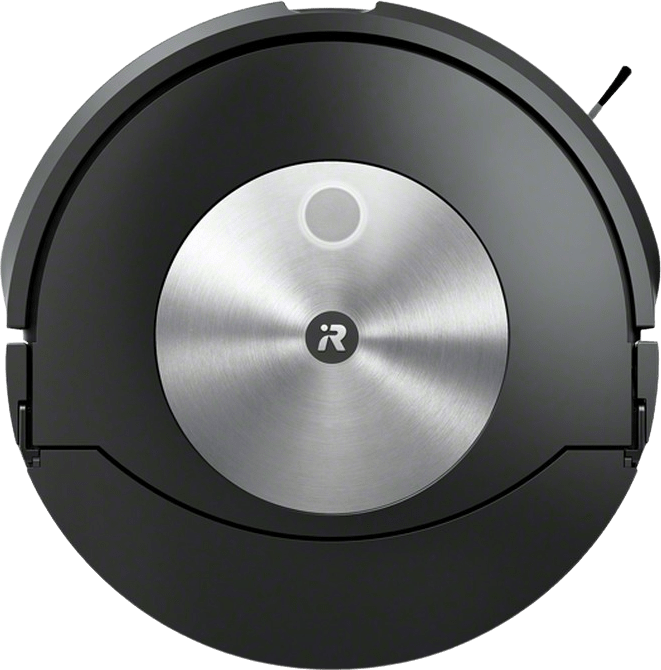 iRobot Roomba Combo j7 robotstofzuiger Zakloos Zwart, Roestvrijstaal
