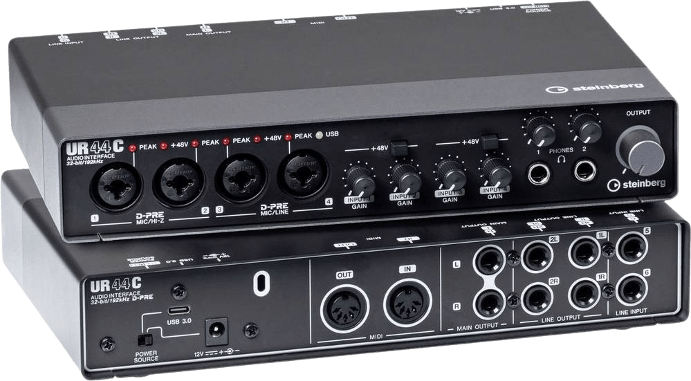 Audio interface Steinberg UR44C Incl. software