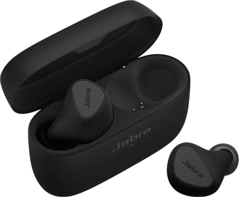 Jabra Connect 5t Headset True Wireless Stereo (TWS) In-ear Oproepen/muziek Bluetooth Oplaadhouder Zwart