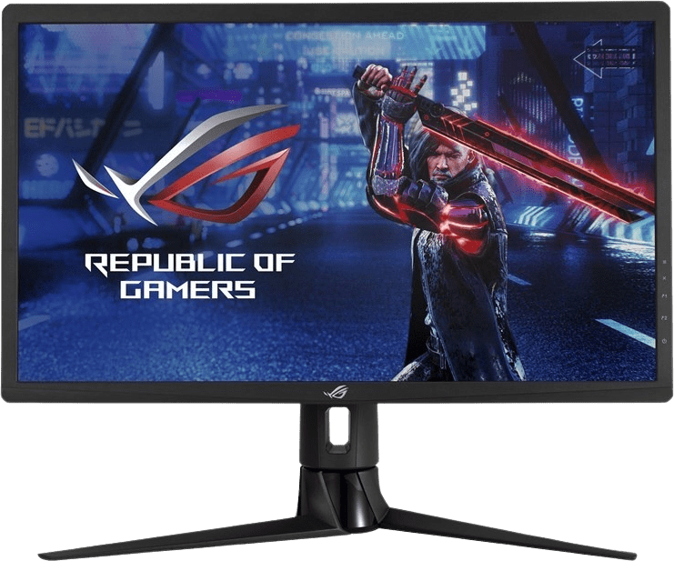 Asus Strix XG27UQR. Beeldschermdiagonaal: 68,6 cm (27"), Resolutie: 3840 x 2160 Pixels, HD type: 4K Ultra HD, Beeldoppervlakte: Mat, Responstijd: 1 ms, Oorspronkelijke beeldverhoud