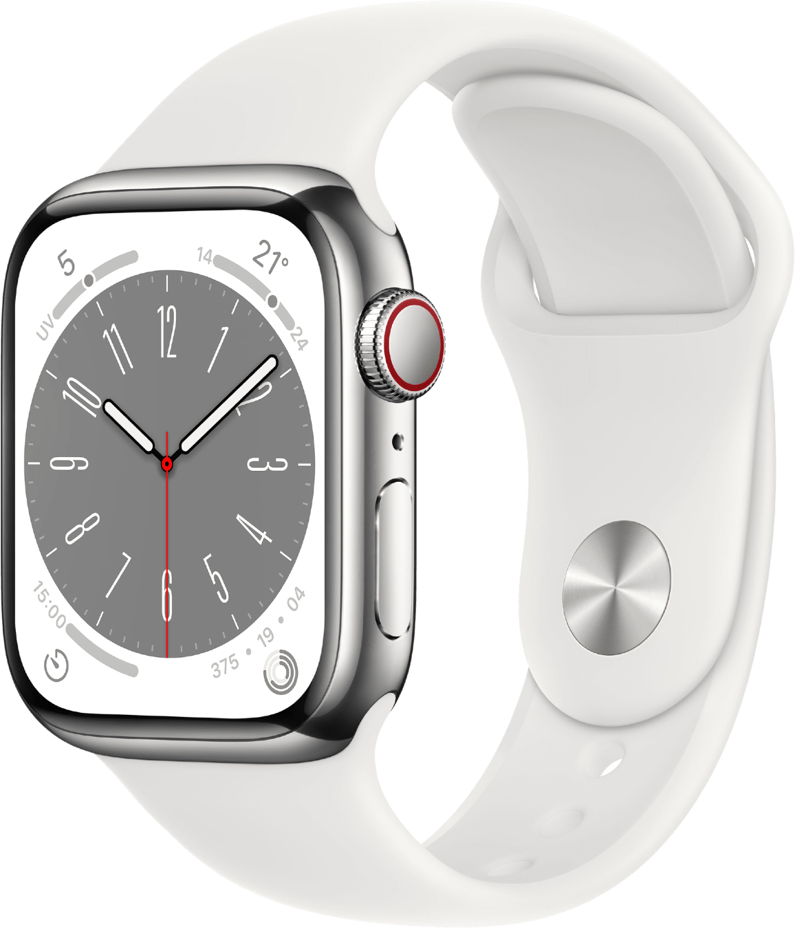 Apple Watch S8 STS 41mm Silver (Sportband White) LTE iOS