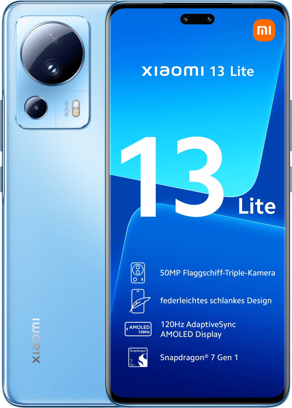 Xiaomi 13 Lite 5G - 128GB - Lite Blauw