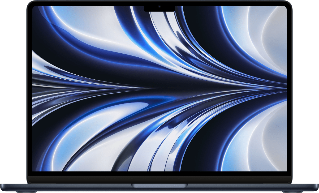 MacBook Air M2 8-core CPU 8-core GPU 8GB 256GB Middernacht 2020