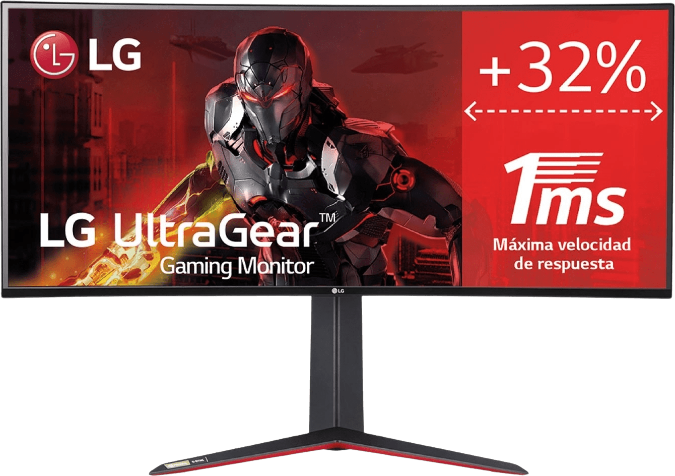 LG 34"" 34GN850P-B UltraGear Gaming Monitor Curved DP HDMI US