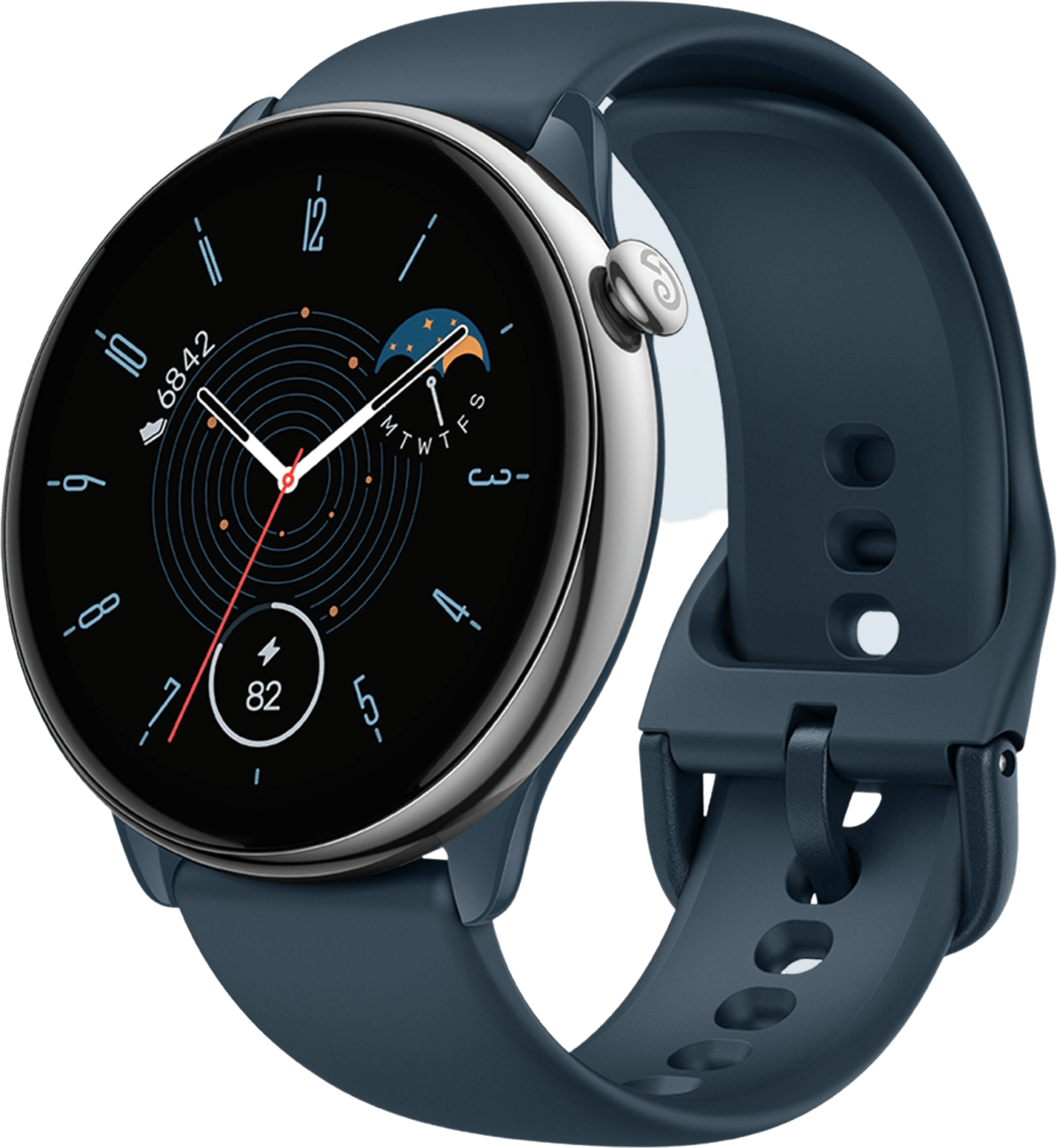 Amazfit GTR Mini, Stainless steel + Plastic Case and Sport Band, 42mm