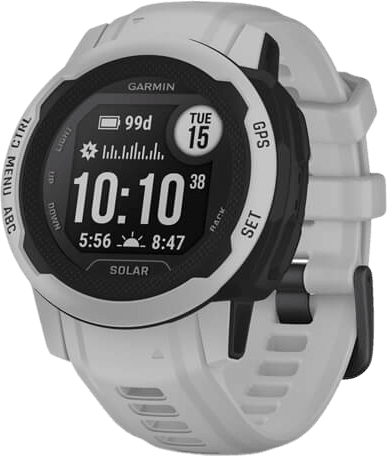 Garmin Instinct 2S Solar Smartwatch - Robuust Sporthorloge met GPS - Lange batterijduur - Mist Gray