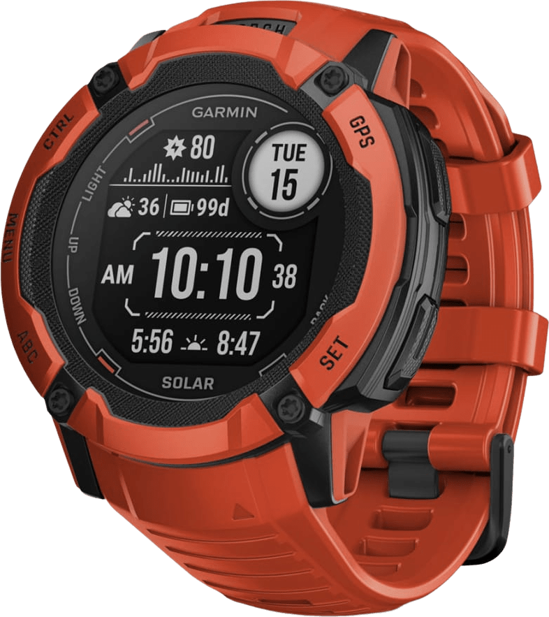 Garmin Instinct 2X 010-02805-01 Instinct 2X Solar - Flame Red horloge